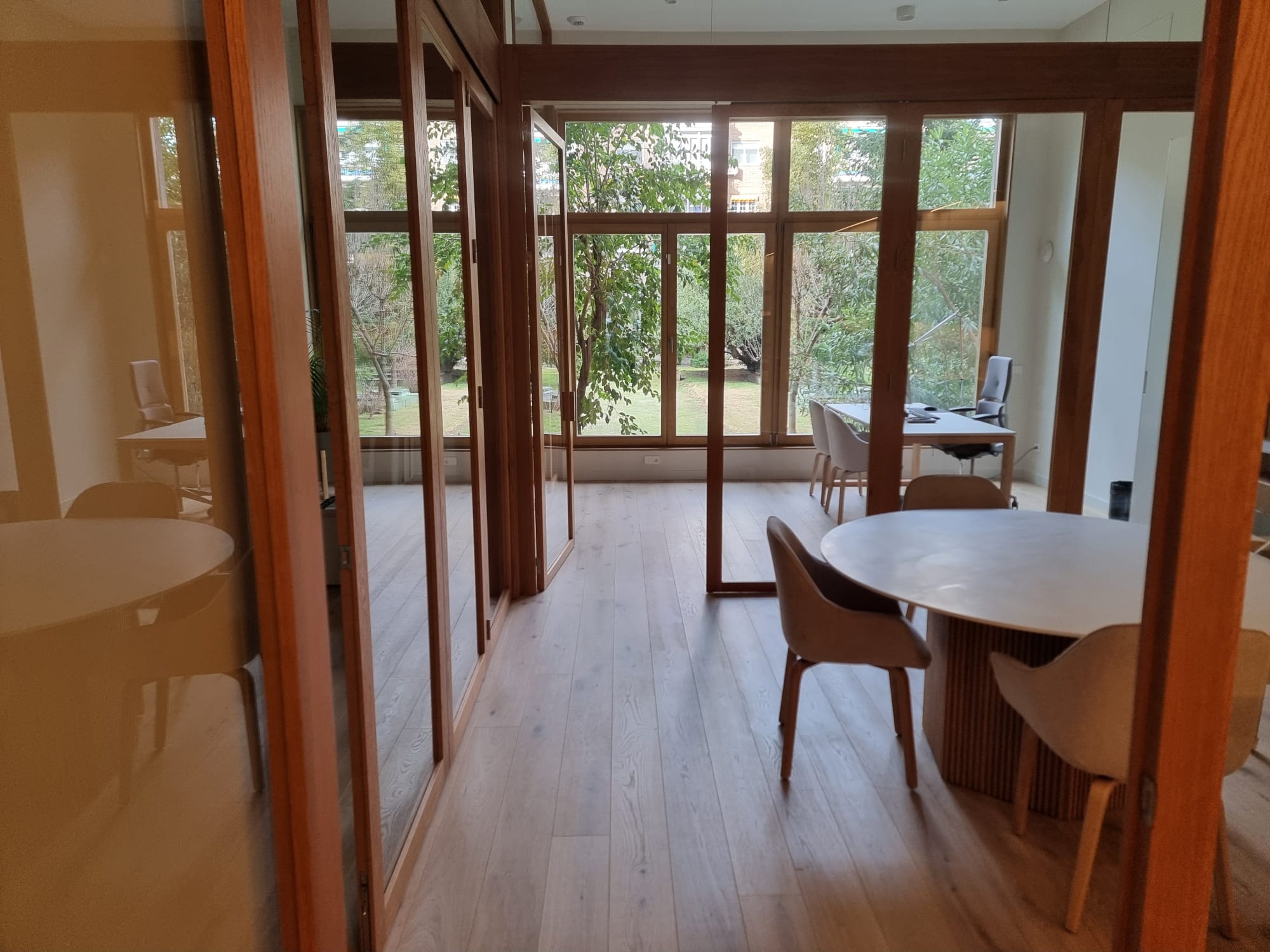 Patio interior del espacio PEFC